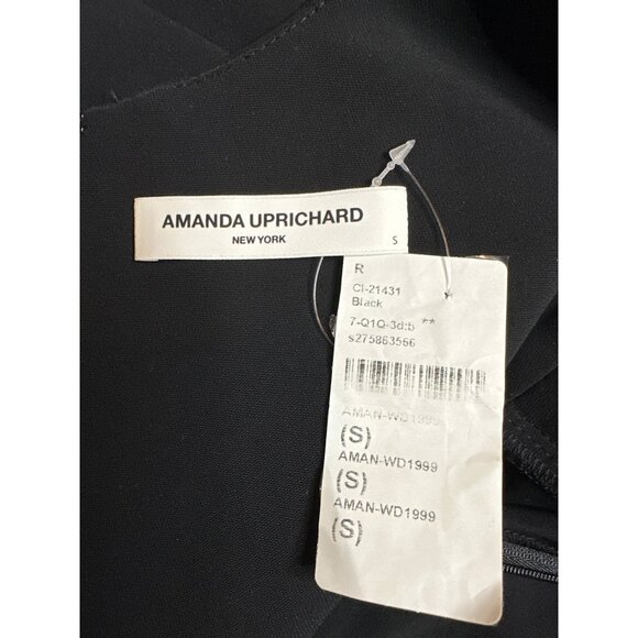 Amanda Uprichard X REVOLVE Gilda Gown in Black Small New Womens Maxi Long Dress - Picture 8 of 9